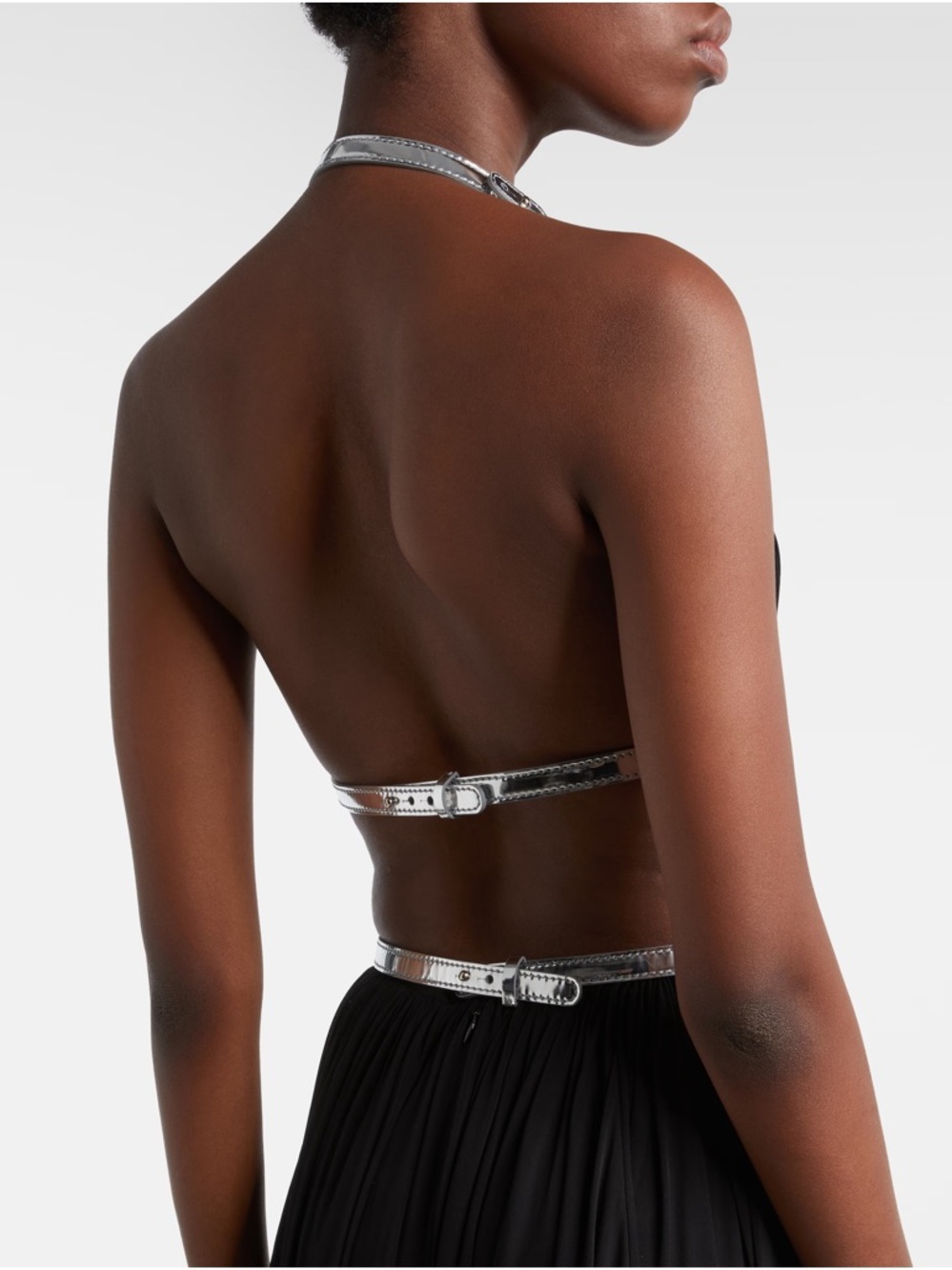 Alaïa Black Deep Plunge Red Carpet Dress - Picture 6 of 8